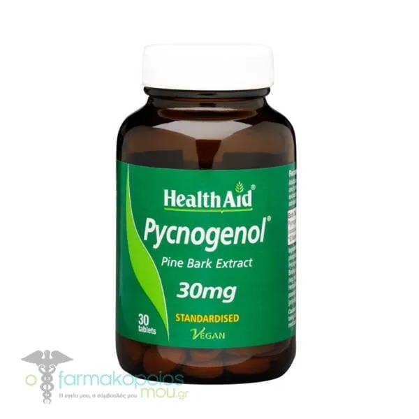 Health Aid Pycnogenol 30mg, 30tabs
