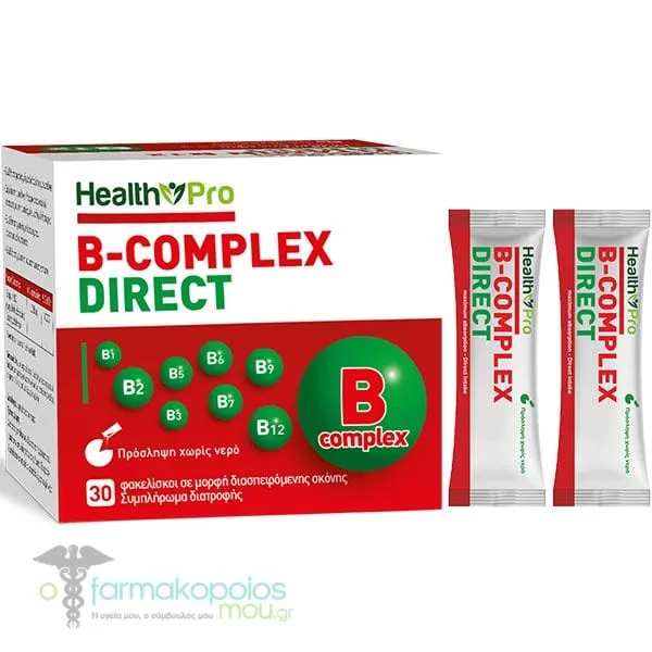 Health Pro B-Complex Direct, 30sachets