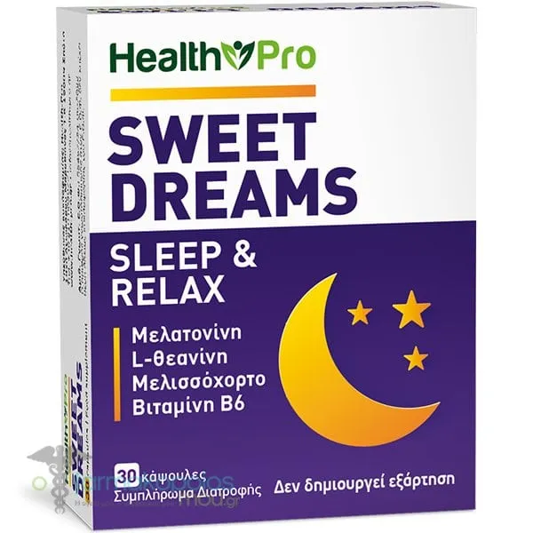 Health Pro Sweet Dreams Sleep & Relax, 30caps