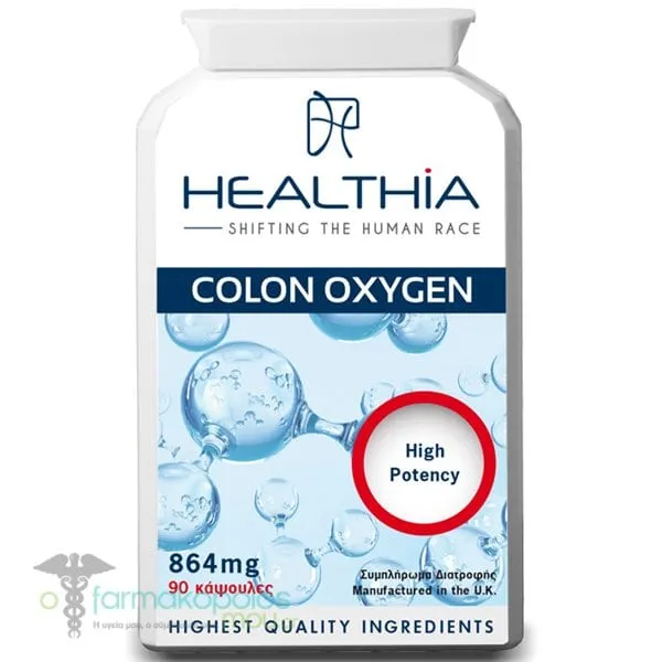 Healthia Colon Oxygen, 90caps