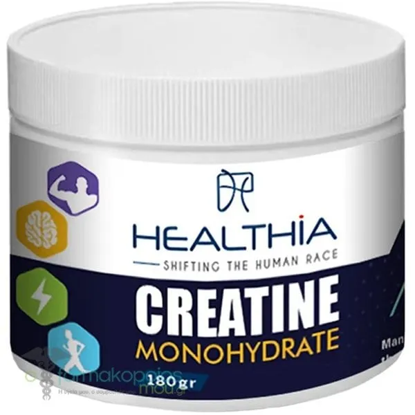 Healthia Creatine Monohydrate, 180g