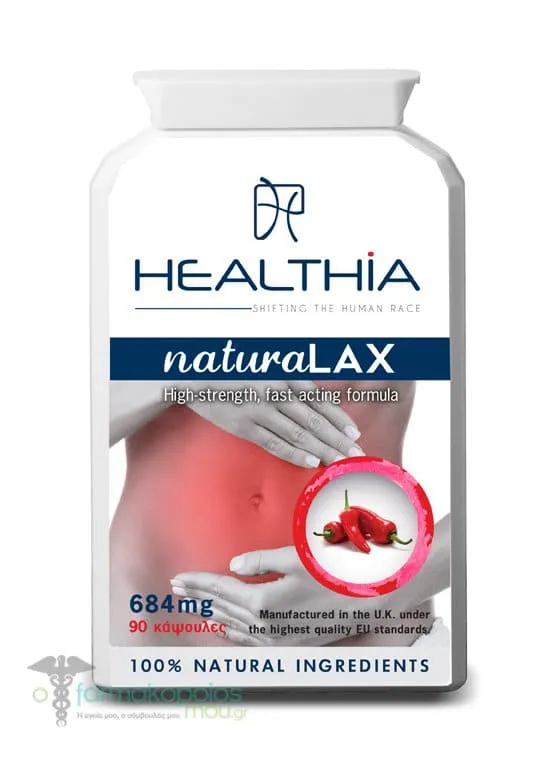 Healthia Natura Lax 700mg, 90caps