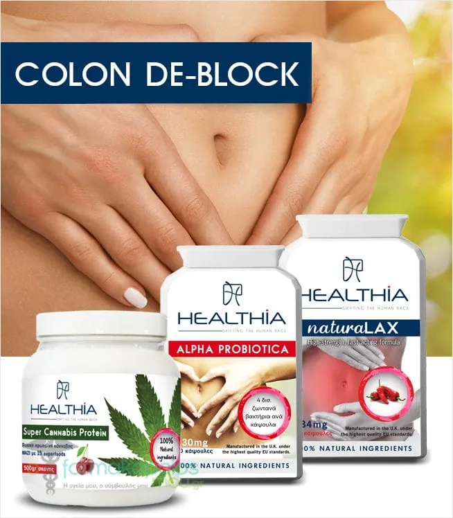 Healthia PROMO Colon De-Block, 3pcs