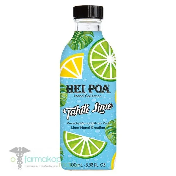 Hei Poa Monoi Collection Tahiti Lime Monoi Creation Oil, 100ml