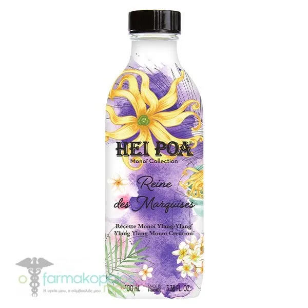 Hei Poa Monoi Collection Reine des Marquises Oil, 100ml
