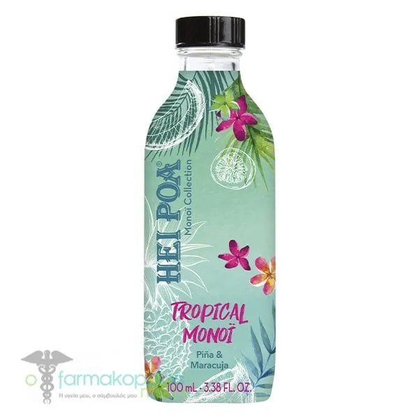Hei Poa Monoi Collection Tropical Monoi Oil Pina & Maracuja, 100ml