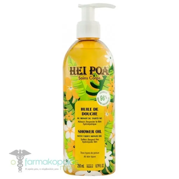 Hei Poa Shower Oil Έλαιο Καθαρισμού, 250ml
