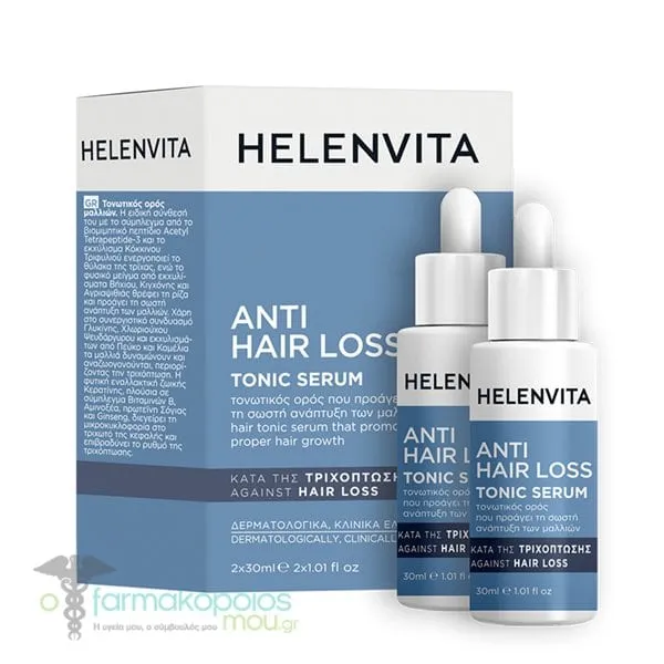 Helenvita Anti Hair Loss Tonic Serum, 2x30ml