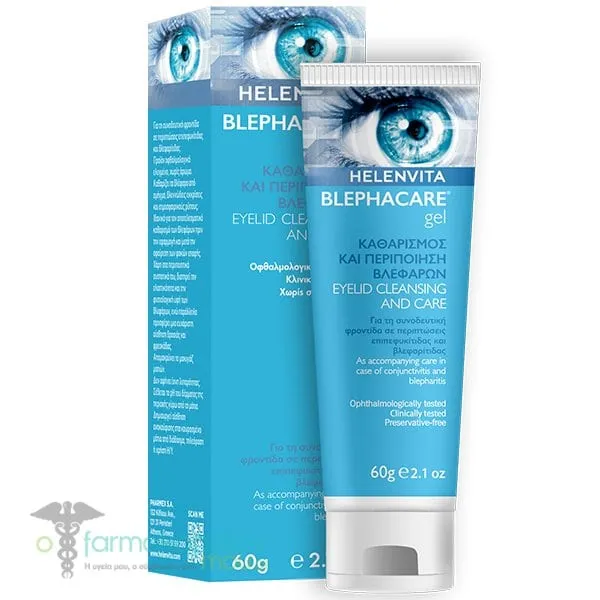 Helenvita Blephacare Gel Eyelid Cleansing & Care, 60g
