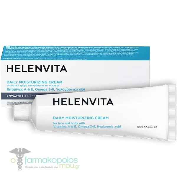 Helenvita Daily Moisturizing Cream for Face & Body, 100g