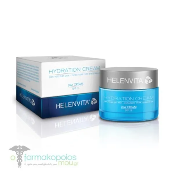 Helenvita Hydration Day Cream SPF15 for Dry/Very Dry Skin, 50ml