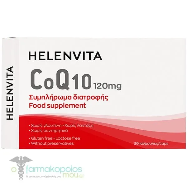 Helenvita Coenzyme Q10 120mg, 30caps