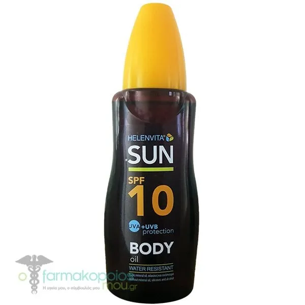 Helenvita Sun Body Oil Spf10, 200ml