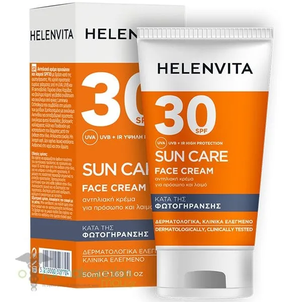 Helenvita Sun Face Cream Spf30, 50ml
