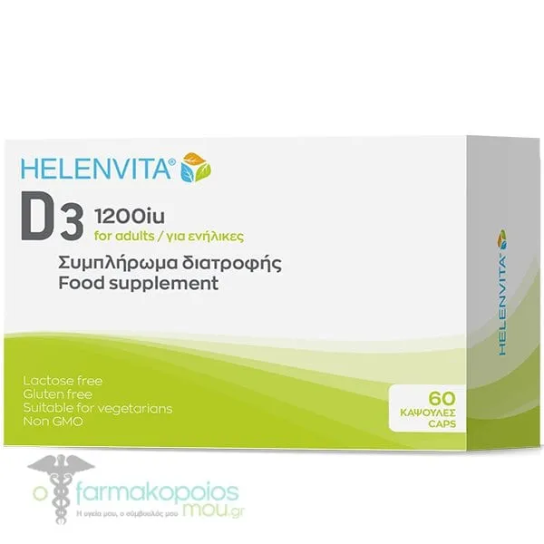 Helenvita Vitamin D3 1.200IU, 60caps
