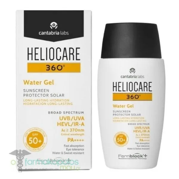 Heliocare 360 Water Gel Sunscreen SPF50+, 50ml