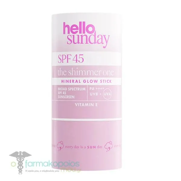 Hello Sunday The Shimmer One Mineral Glow Stick SPF45, 20g