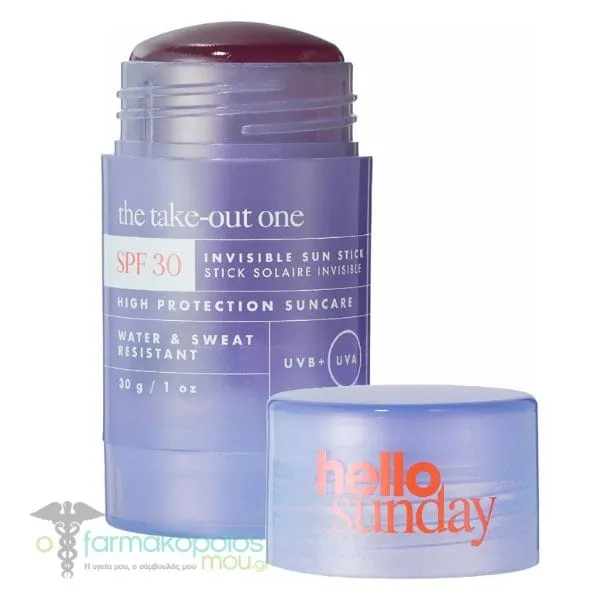 Hello Sunday The Take Out One Invisible Sun Stick SPF30, 30ml