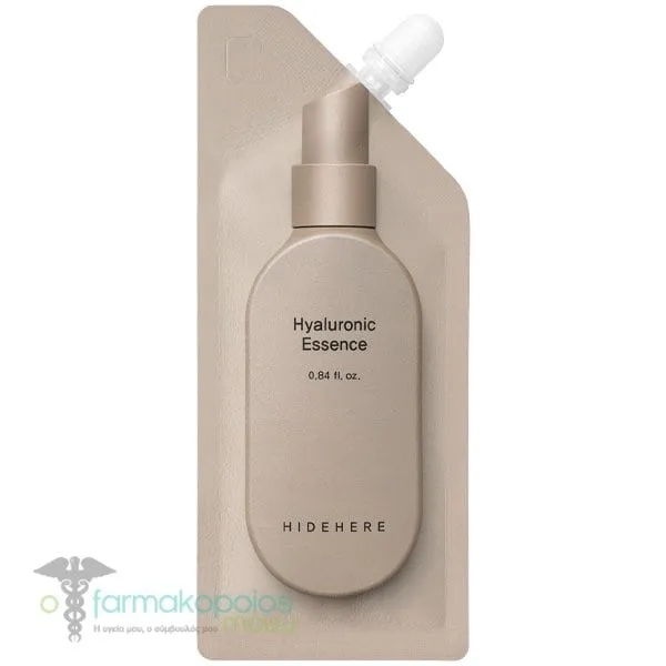 Hidehere Hyaluronic Essence Ενυδατικό & Αντιγηραντικό Essence Προσώπου με Υαλουρονικό Οξύ, 25ml