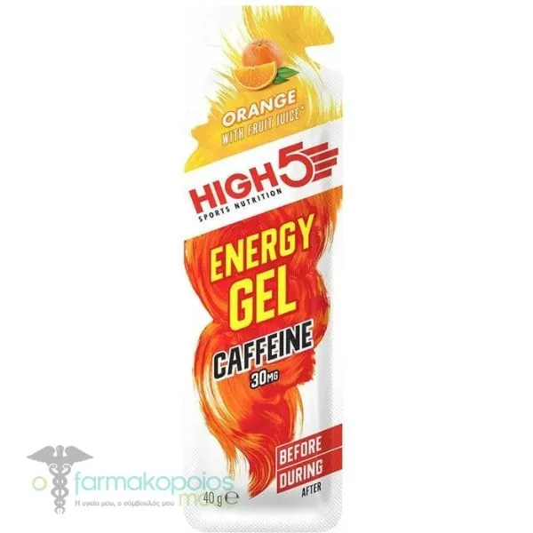 High 5 Sports Nutrition Energy Gel Caffeine, 40g