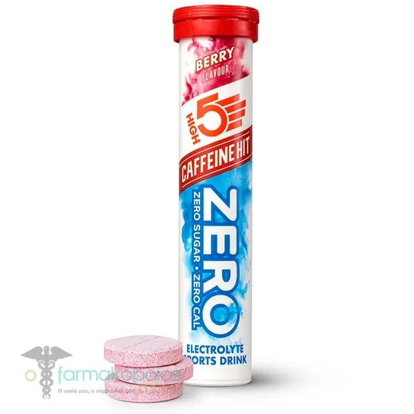 High5 Zero Caffeine Hit Berry Flavour, 20eff.tabs
