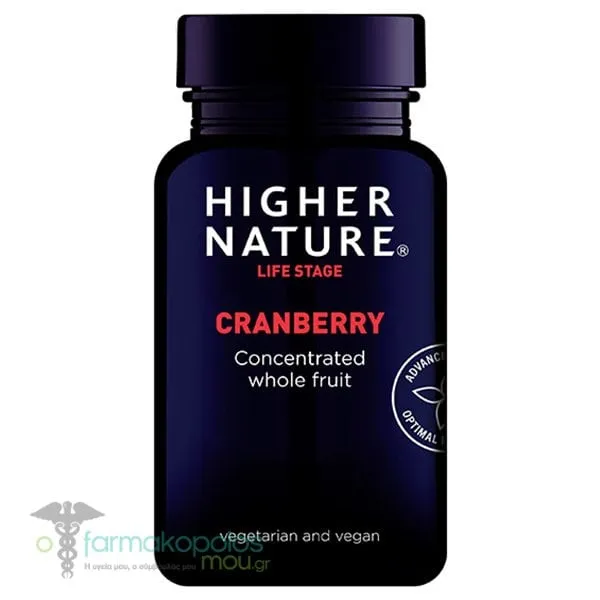Higher Nature Cranberry Concentrated, 90caps