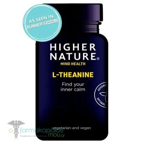 Higher Nature L-Theanine, 90veg. caps