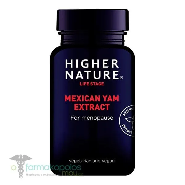 Higher Nature Mexican Yam Extract, 90caps