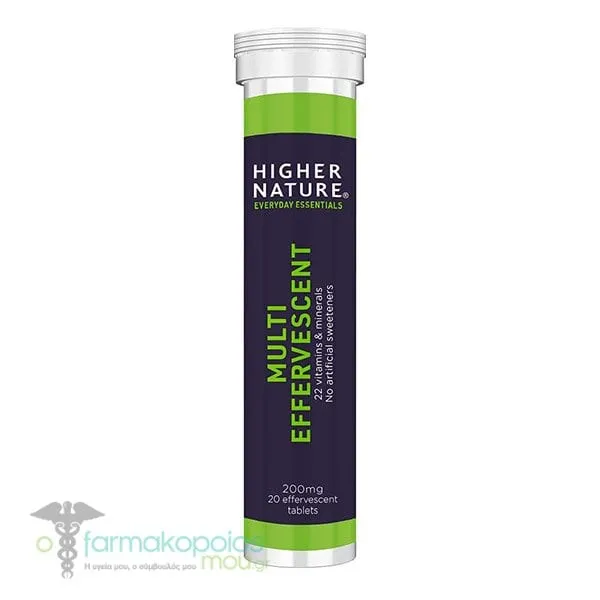 Higher Nature Multi Effervescent, 20eff.tabs