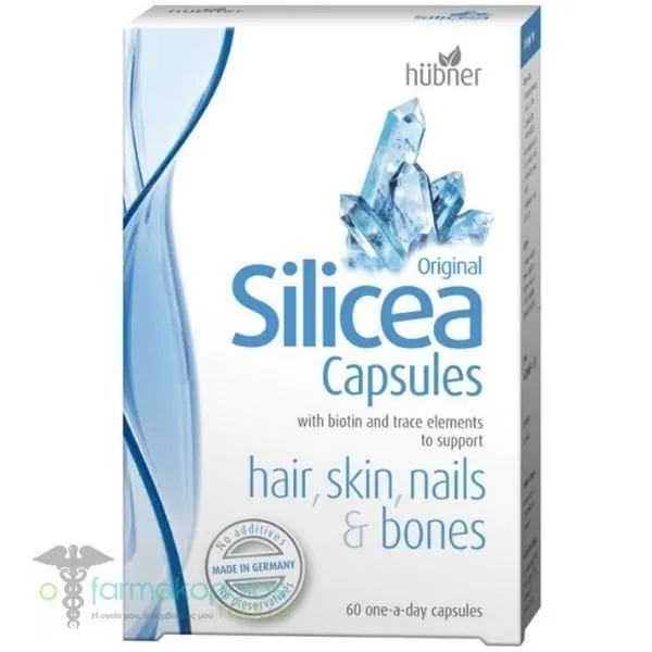 Hubner Original Silicea Capsules Hair, Skin, Nails & Bones, 30caps