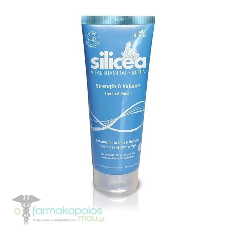 Hubner Silicea Vital Shampoo & Biotin, 200ml