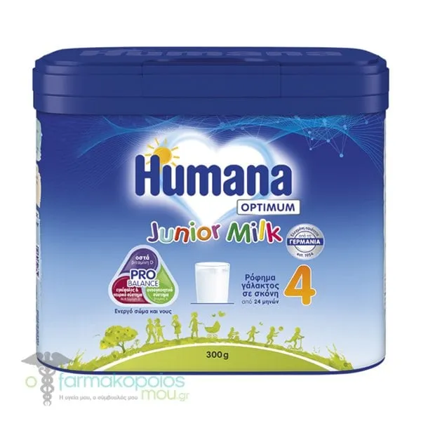 Humana 4 Optimum Junior Milk My Pack 24m+, 300g
