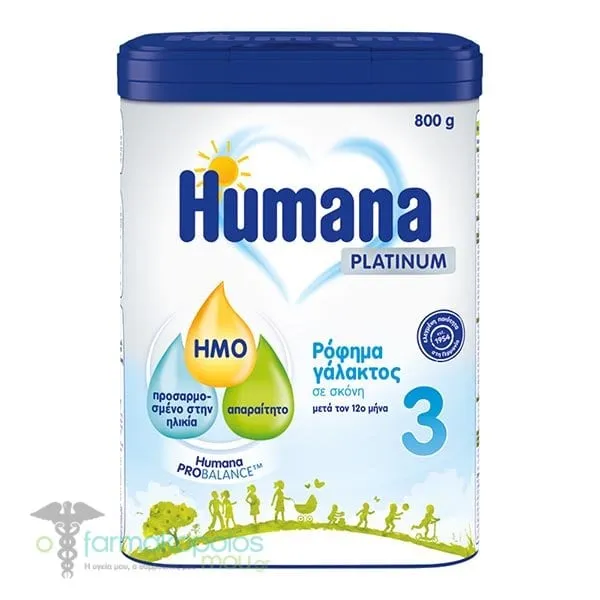 Humana Platinum 3 Milk Formula in Powder 12m+, 800gr