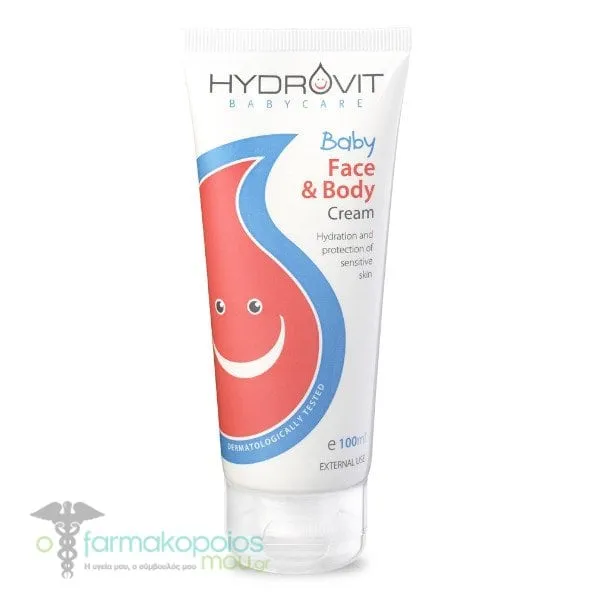 Hydrovit Baby Face & Body Cream, 100ml