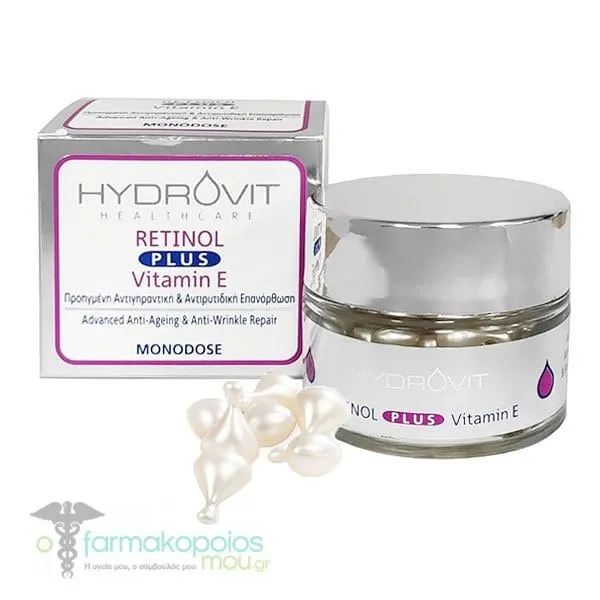 Hydrovit Retinol Plus Vitamin E Monodoses, 60caps