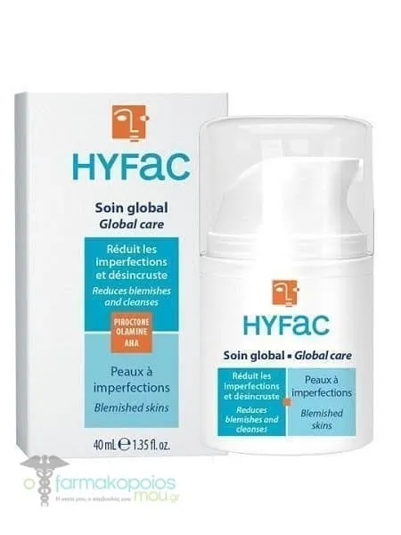 Hyfac Global Care Cream for Blemished Skin, 40ml