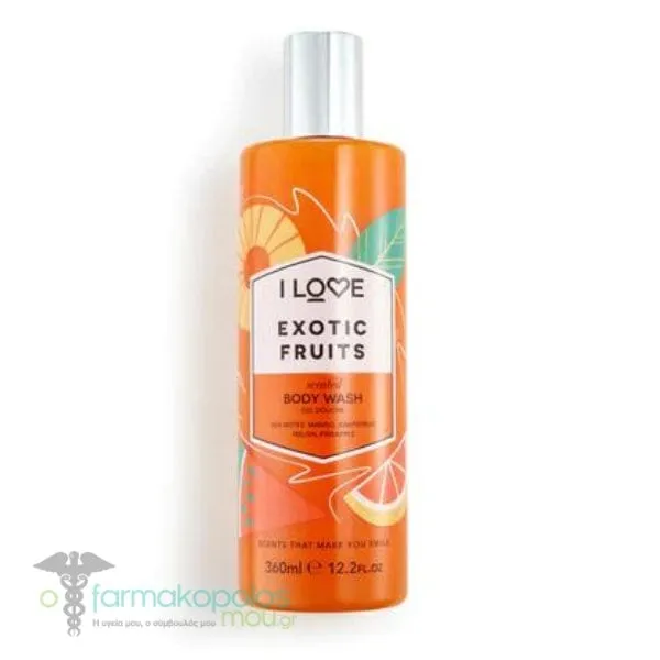 I Love Exotic Fruits Body Wash, 360ml