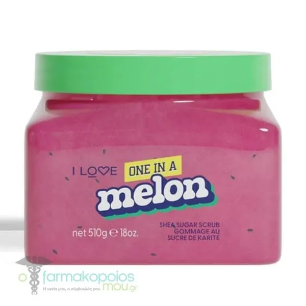 I love One In A Melon Shea Sugar Scrub Σώματος, 510g