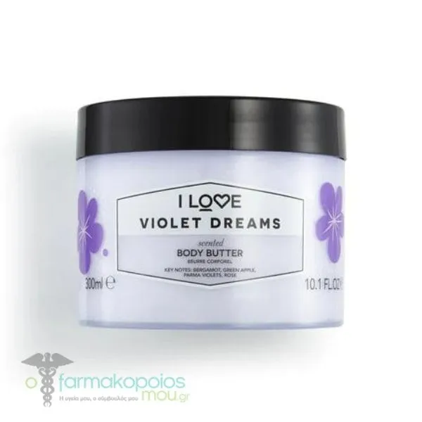 I Love Violet Dreams Body Butter, 300ml