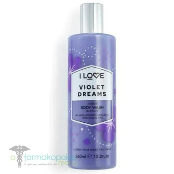 I Love Violet Dreams Body Wash, 360ml
