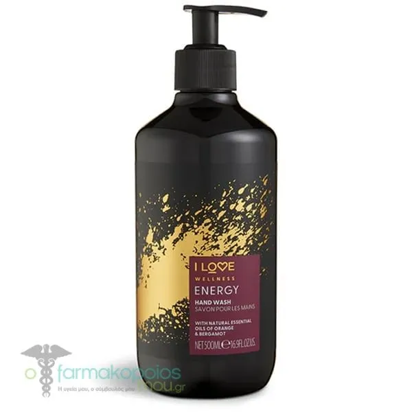 I Love Wellness Energy Hand Wash, 500ml