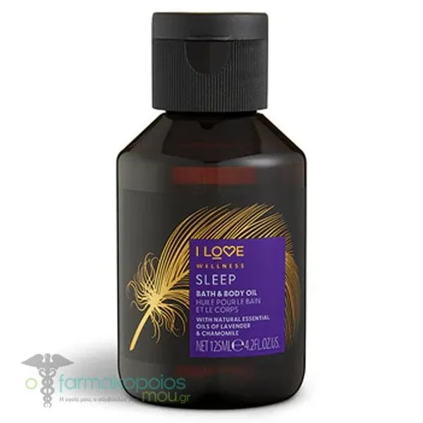 I Love Wellness Sleep Bath & Body Oil, 125ml