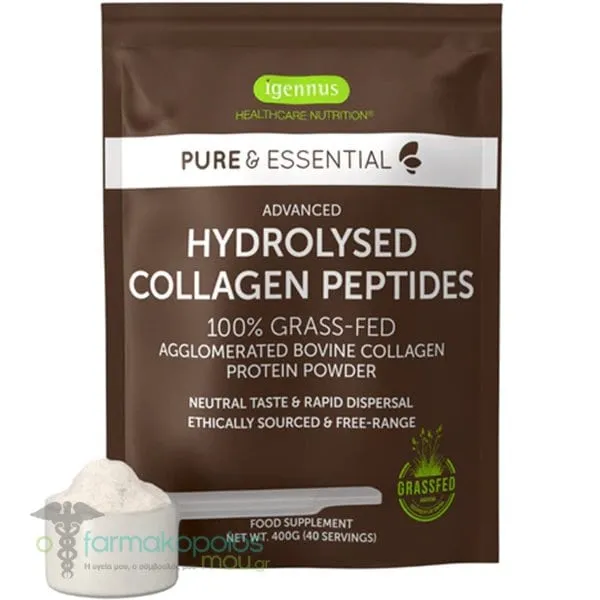 Igennus Pure Essential Advanced Hydrolysed Collagen Peptides, 400g