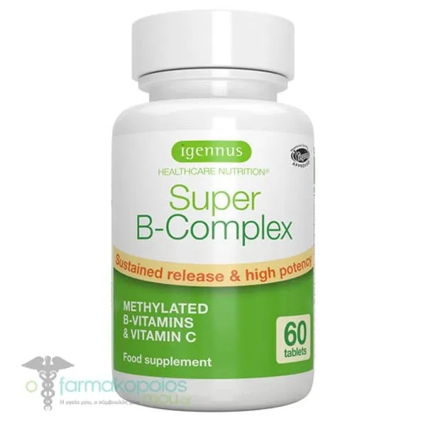 Igennus Super B-Complex, 60tabs
