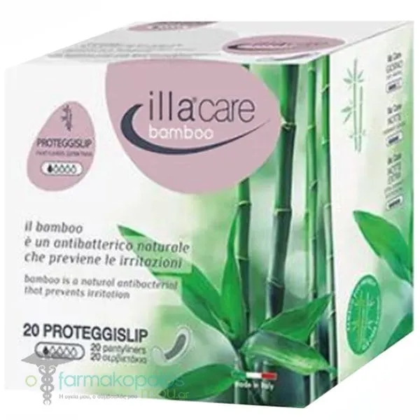 Illa Care Bamboo Σερβιετάκια, 20τεμ