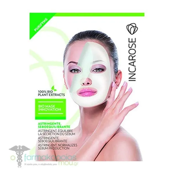 Inca Rose Purifying Mask, 1pcs