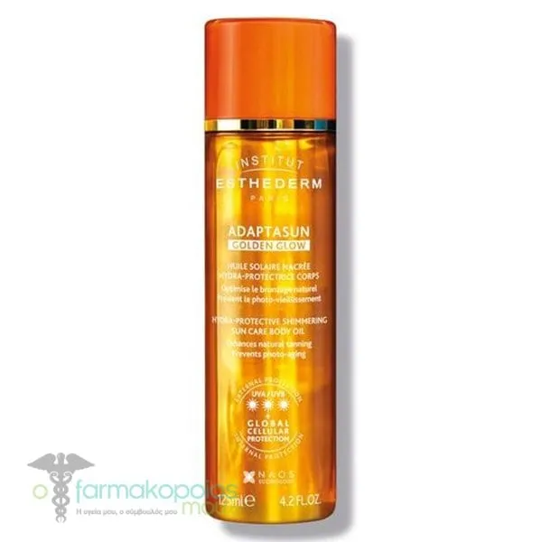Institut Esthederm Adaptasun Golden Glow Sun Care Body Oil, 125ml