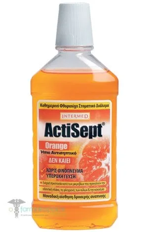 Intermed Actisept Mouthwash Orange, 500ml