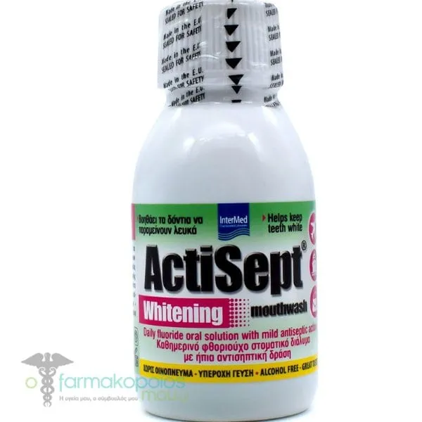 Intermed Actisept Whitening Mouthwash, 100ml