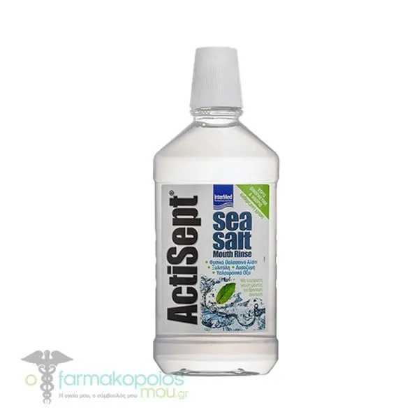 Intermed Actisept Sea Salt Mouth Rinse, 500ml
